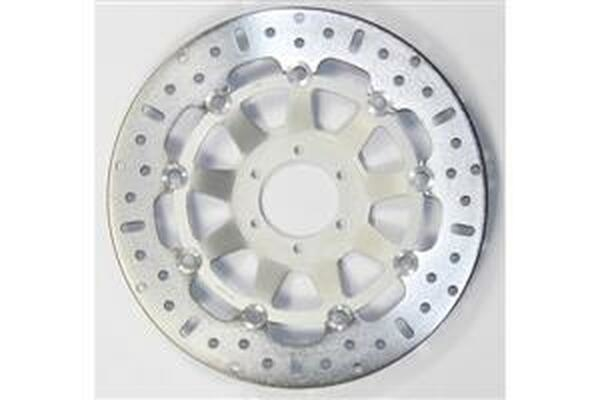 Floating Brake Rotor Silver, Stainless Steel, 1, nordicamoto.ro