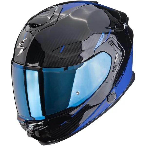 SCORPION EXO-GT SP AIR ASPHALT M teljes arcú bukósisak, fekete/ezüst, 1, nordicamoto.ro