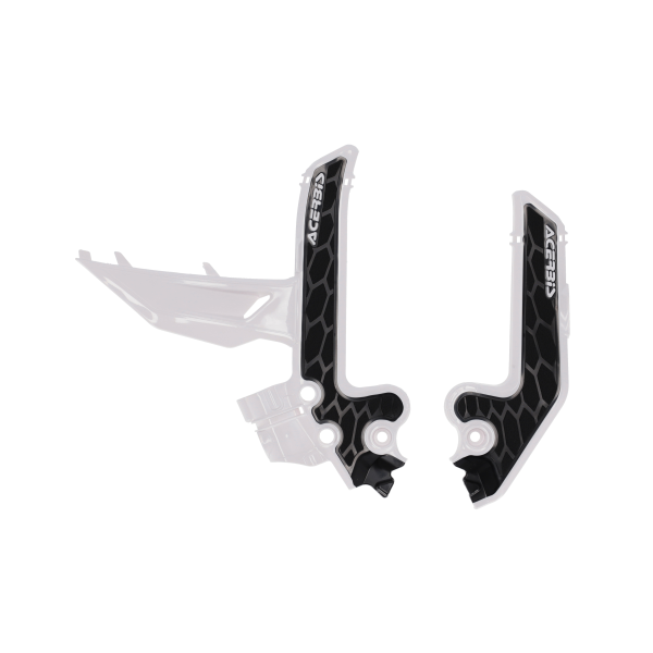 Acerbis X-Grip vázcsúszkák a GasGas MC 85/KTM SX 85 25'-27' modellekhez, fehér/fekete, 1, nordicamoto.ro