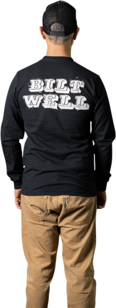 Smudge Long-sleeve T-shirt Black S, 4, nordicamoto.ro