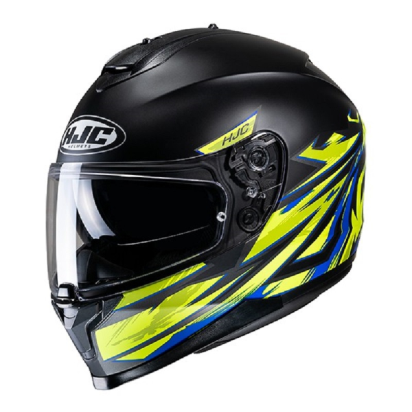 Casca HJC C70 Pentas Fluo Albastru S, 5, nordicamoto.ro