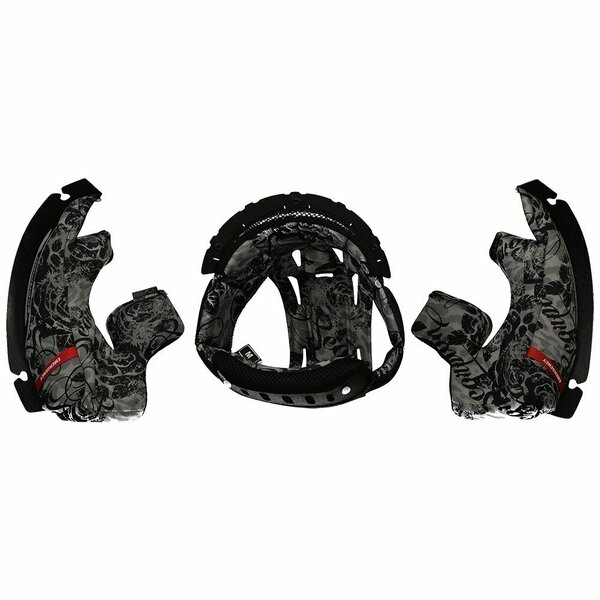 Set interior PRINT casca Scorpion EXO-1400 (EVO) (CARBON) AIR L, 1, nordicamoto.ro