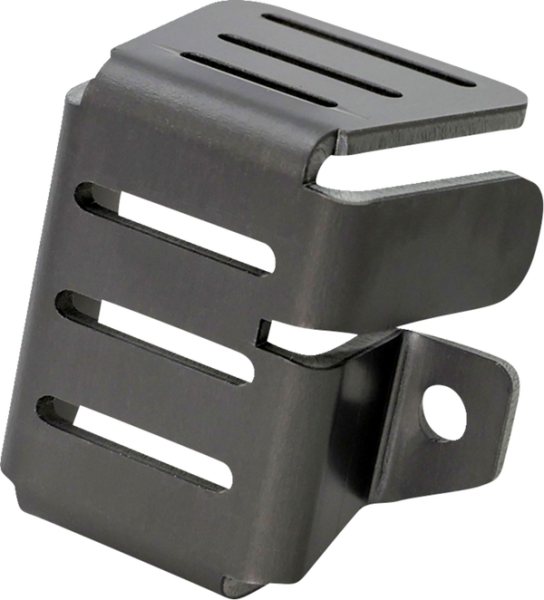 Brake Reservoir Guard Kit Gray, Anodized, 1, nordicamoto.ro