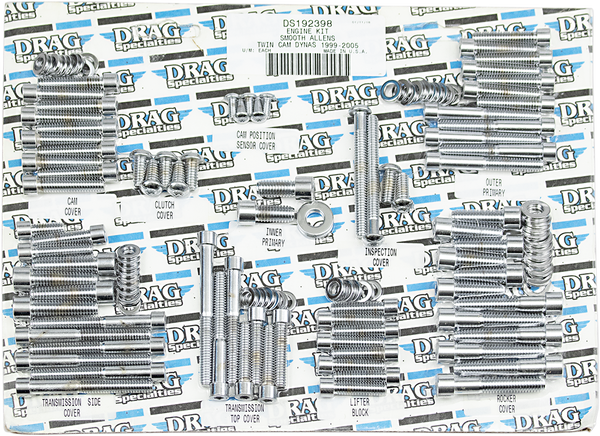 Bolt Set Silver, 1, nordicamoto.ro