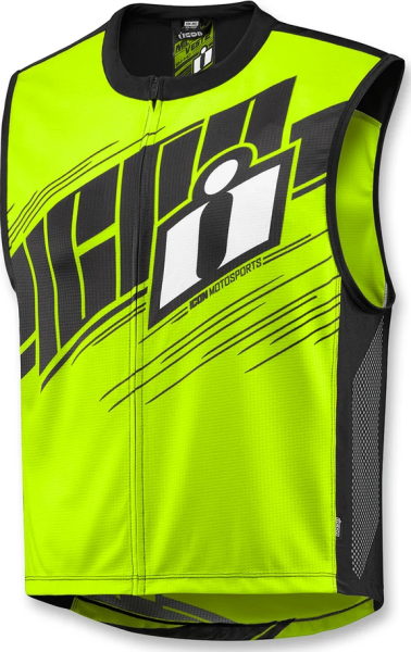 Geaca Textila Icon Mil Spec 2™ Black/Fluorescent Yellow/White 2XL/3XL, 1, nordicamoto.ro