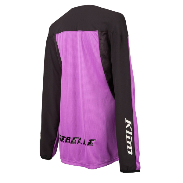 Klim Rebelle Asphalt női póló – fekete, 6, nordicamoto.ro