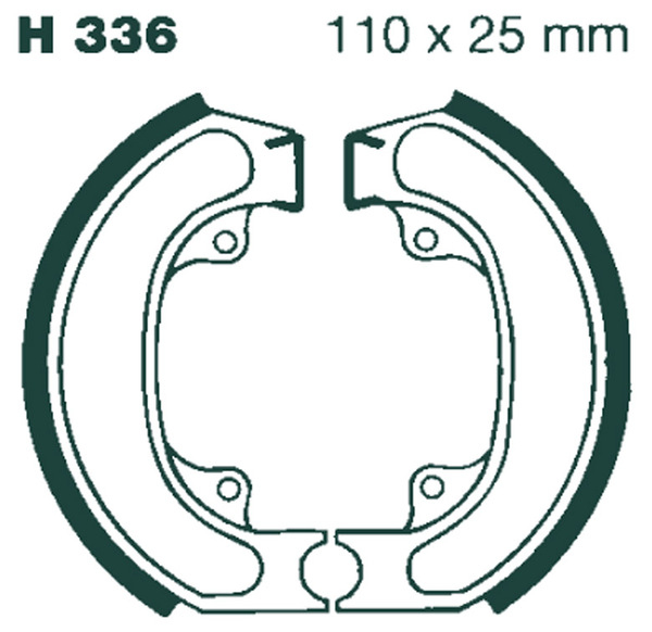 Standard Brake Shoes, 1, nordicamoto.ro