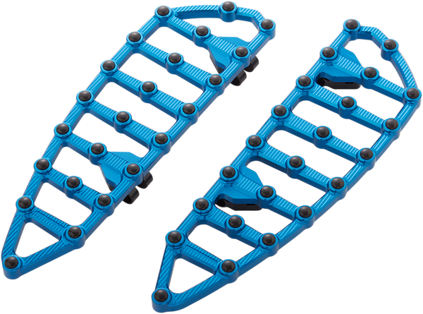 Mx Billet Floorboards Blue, 2, nordicamoto.ro