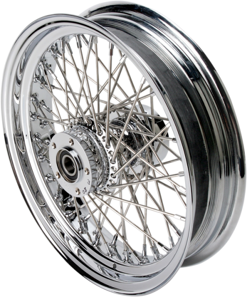 Laced 40-80 Spoke Wheel Assembly Silver, 2, nordicamoto.ro