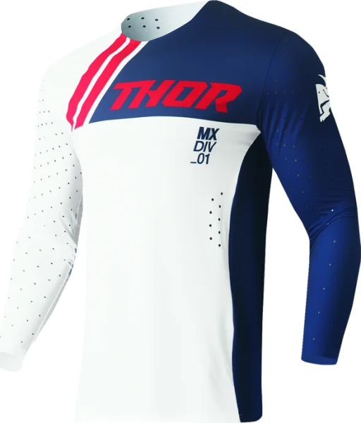 Prime Drive Jersey Blue, White 2XL, 1, nordicamoto.ro