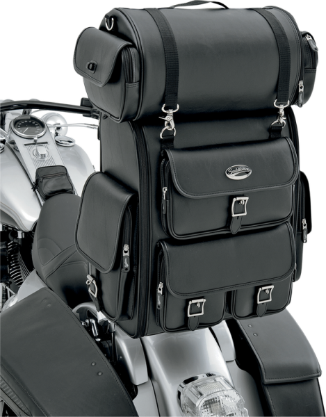 Ex2200 Sissy Bar Bag With Roll Bag Black, 4, nordicamoto.ro