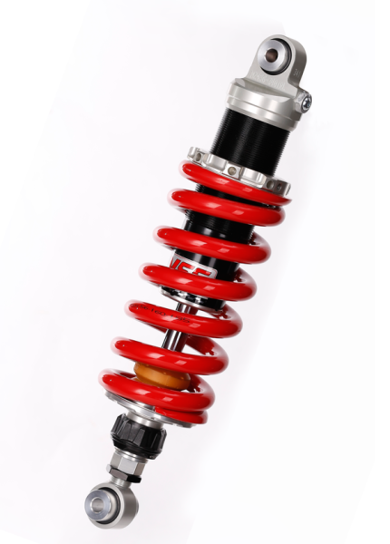 Emulsion Mono Gas Shock Adjustable Length Black, Red, Silver, 3, nordicamoto.ro