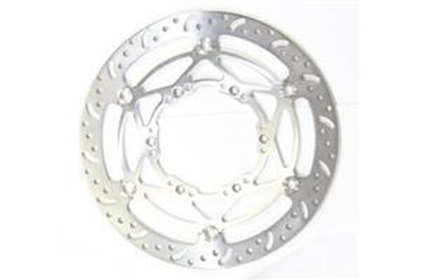 Brake Rotor Silver, Stainless Steel, 1, nordicamoto.ro