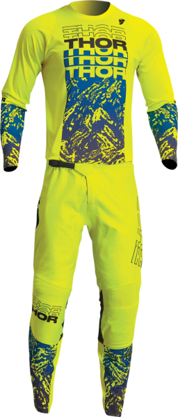 Tricou Thor Sector Atlas Acid/Blue XL, 1, nordicamoto.ro