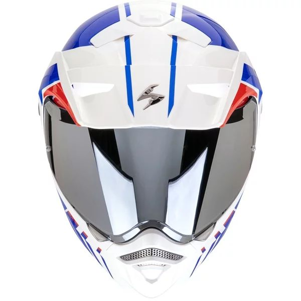 SCORPION ADX-2 LEWIS M fekete/piros felhajtható túra- és kalandmotoros sisak, 4, nordicamoto.ro