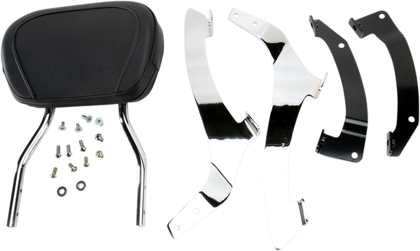 Round Sissy Bar Kit Chrome, 1, nordicamoto.ro
