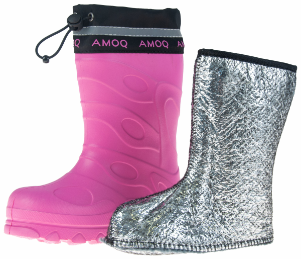 AMOQ Freetime JNR Boots Pink szabadtéri csizma, 1, nordicamoto.ro