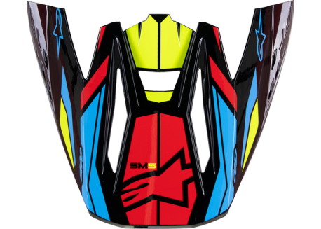 Cozoroc Casca Alpinestars SM5 Act 2 Orange/Yellow ONE SIZE, 2, nordicamoto.ro