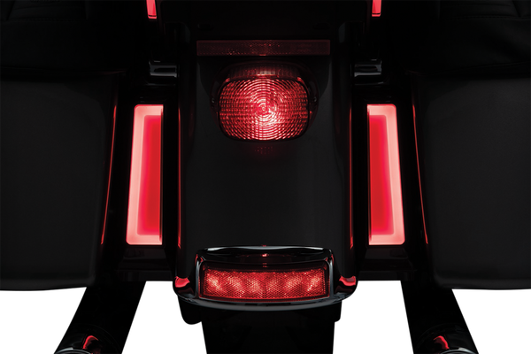 Tracer L.e.d. Inserts For Saddlebag Supports Red, 1, nordicamoto.ro