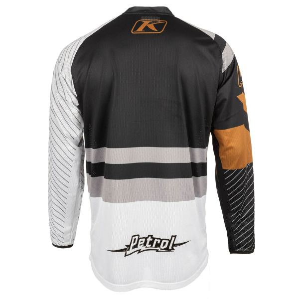 Tricou Klim Petrol Ignite - White, 46, nordicamoto.ro