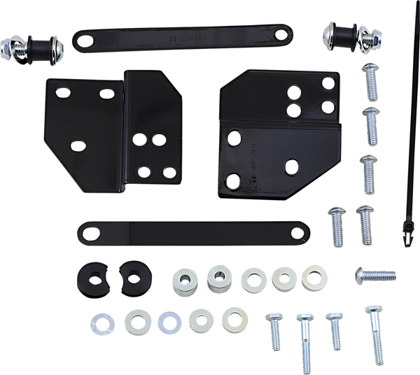 Detachable Tour Pack Rack Mounting Kit Black, 1, nordicamoto.ro
