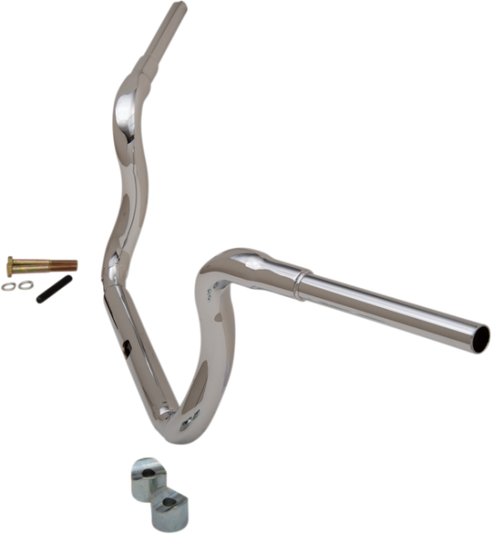 1-1/2(r) Grande Traditional Ape Hanger Handlebar Silver, 1, nordicamoto.ro