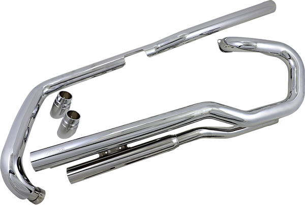 Speedster Slashdown Exhaust System Chrome, 3, nordicamoto.ro