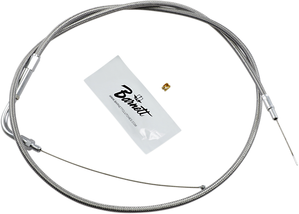 Stainless Steel Throttle/idle Cable Silver +152 mm (6''), 1, nordicamoto.ro