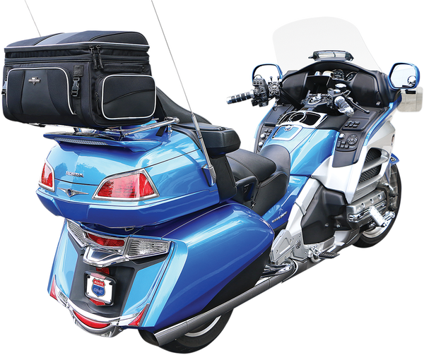 Route 1 Traveler Tour Trunk Rack Bag Black, 1, nordicamoto.ro