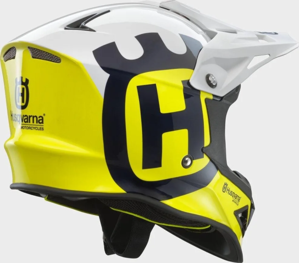 Husqvarna sisak – eredeti sárga/fehér, XL/61, 2, nordicamoto.ro