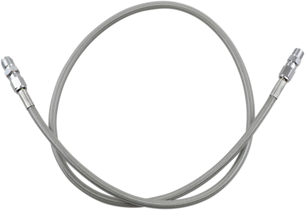Extended Length Brake Line Silver Oversize [+152 mm (6'')], 1, nordicamoto.ro