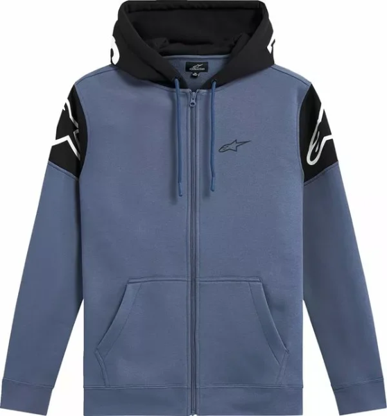 Alpinestars Velocity Zip Hoodie Blue  M, 1, nordicamoto.ro
