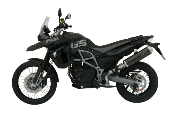 Evo Iii Muffler Dark Style (s/s) Bmw F700/800 Gs Black, 1, nordicamoto.ro