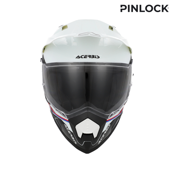 Acerbis Assault Graphic teljes arcú sisak, fehér/fekete, M-es méret, 9, nordicamoto.ro