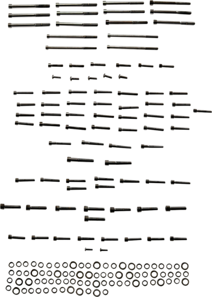 M-eight Bolt Kit Black, 1, nordicamoto.ro