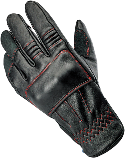 Belden Gloves Black, Red M, 4, nordicamoto.ro