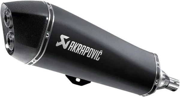 Stainless Steel Slip-on Line Scooter Muffler Black, 1, nordicamoto.ro