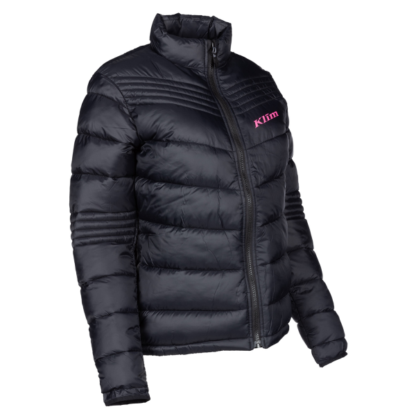 Geaca Snowmobil Dama Klim Flux Black/Knockout Pink, 15, nordicamoto.ro