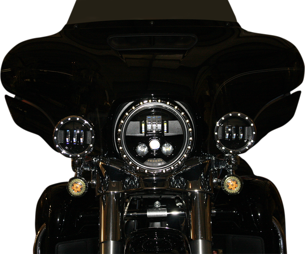 7(r) Probeam® Led Headlamp Black, 1, nordicamoto.ro