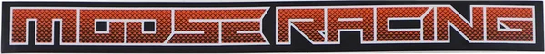 MOOSE RACING Moose Decal Black, Silver, 3, nordicamoto.ro