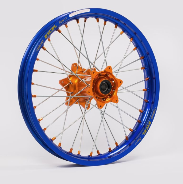 Wheel Assembly Elite Mx-en Rear 2.15(r)x19(r) Aluminium Orange | Blue, 1, nordicamoto.ro