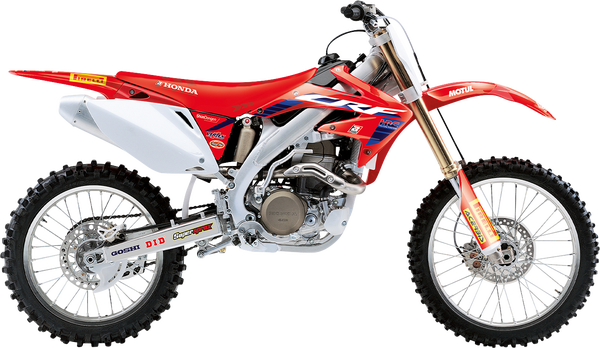 Blackbird Racing Replica Team Honda Hrc 2022 Graphics Kit With Seat Cover Red, 4, nordicamoto.ro