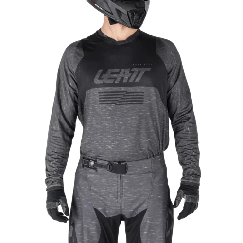 Leatt Moto 4.5 Lite V26 póló, fekete/szürke, L, 5, nordicamoto.ro