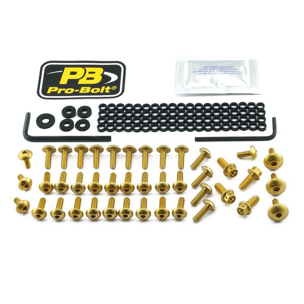 Fairing Bolt Kit For Ducati Gold, 1, nordicamoto.ro