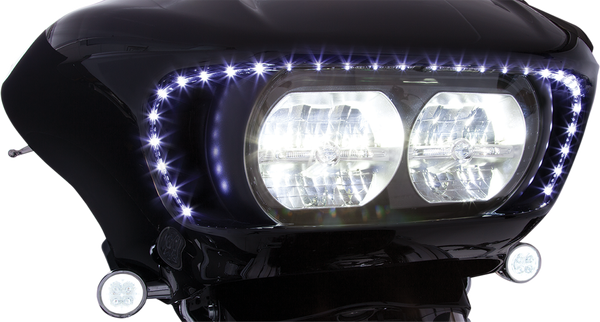 Road Blade Led Lighted Fairing Accent Black, 1, nordicamoto.ro