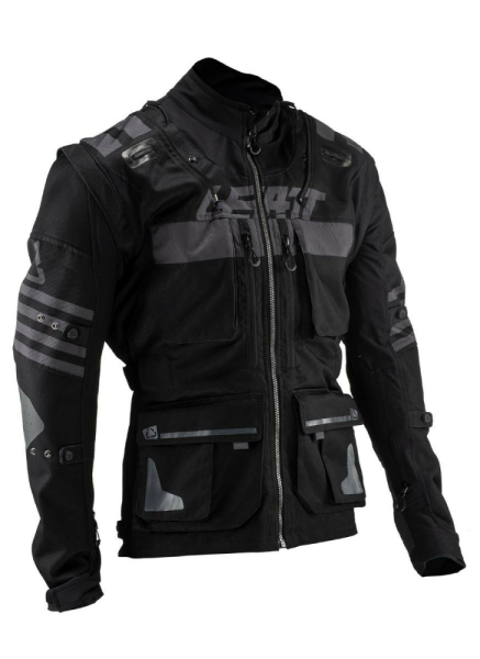 GEACA LEATT GPX 5.5 ENDURO Black L +, 1, nordicamoto.ro