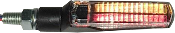 E-marked Led Light Guide Taillights With Indicator Amber, Red, 1, nordicamoto.ro