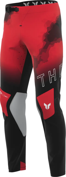 Thor Sportmode Carbon piros/fekete nadrág, 34-es méret, 8, nordicamoto.ro