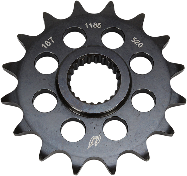 Lightweight Steel Sprocket Black, Zinc, 1, nordicamoto.ro