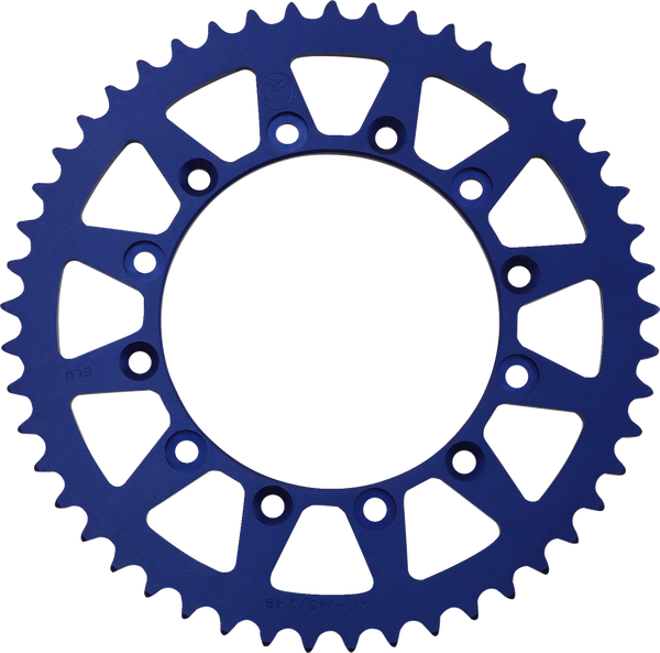 Rear Aluminum Sprocket Blue, 2, nordicamoto.ro